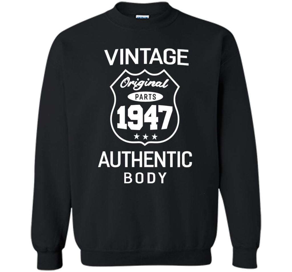Vintage 1947 Men Birthday Gift T-shirt