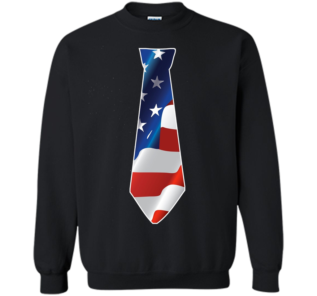 Fourth Of July Tie TShirt US Flag Independence Day Patriot