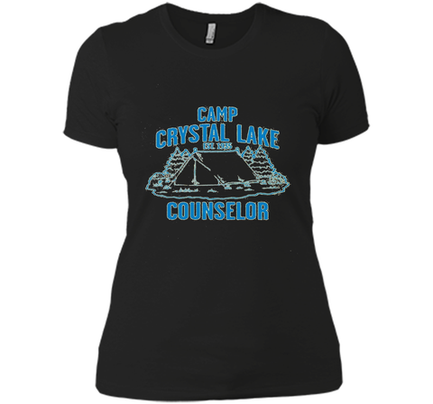 Camp Crystal Lake Counselor Tee Funny Halloween T-Shirt
