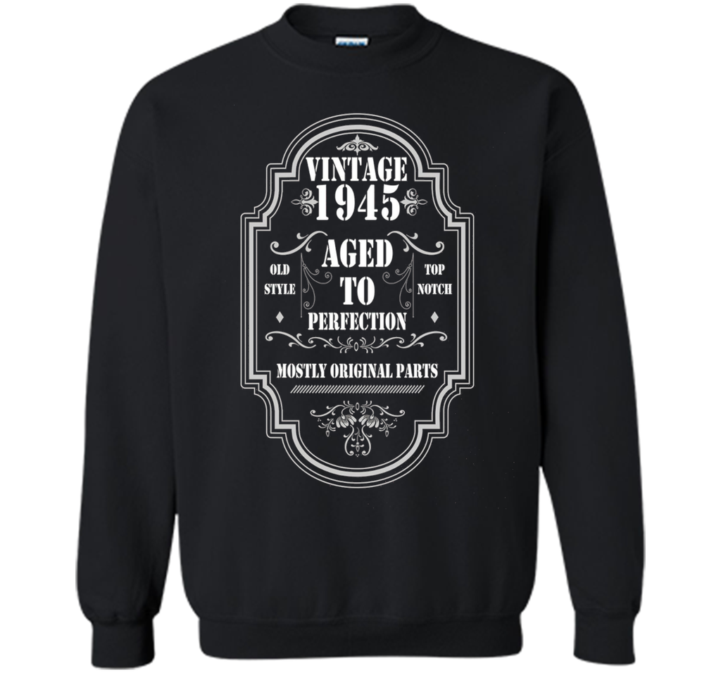 Vintage 1945 T-Shirt. Birthday Gifts For Women/Men