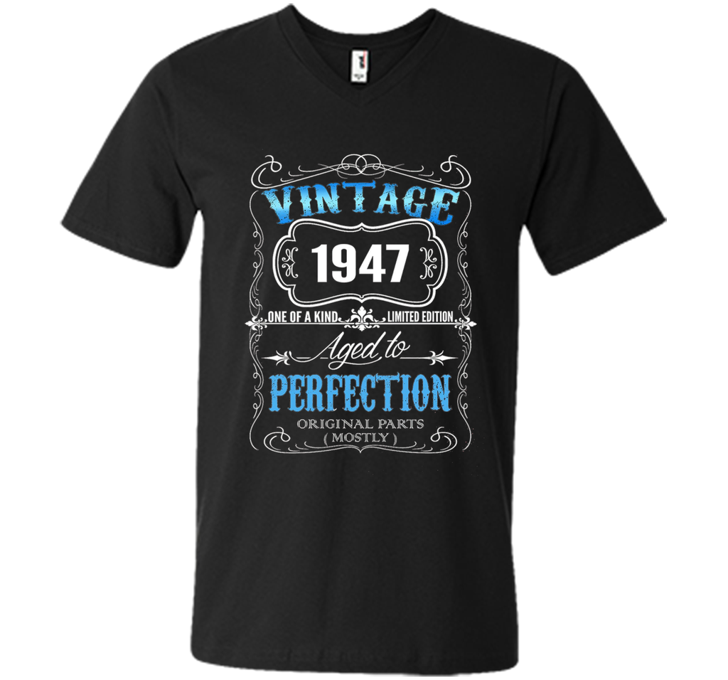 Vintage born in 1947 tshirt 70 Years old birthday