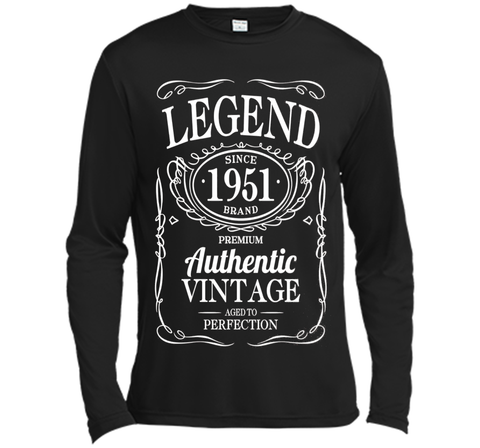 65th Birthday Gift T-Shirt Legend Since 1951 Premium Vintage