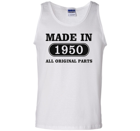 66th Birthday Gift, Made in 1950 All Original Parts, T-Shirt