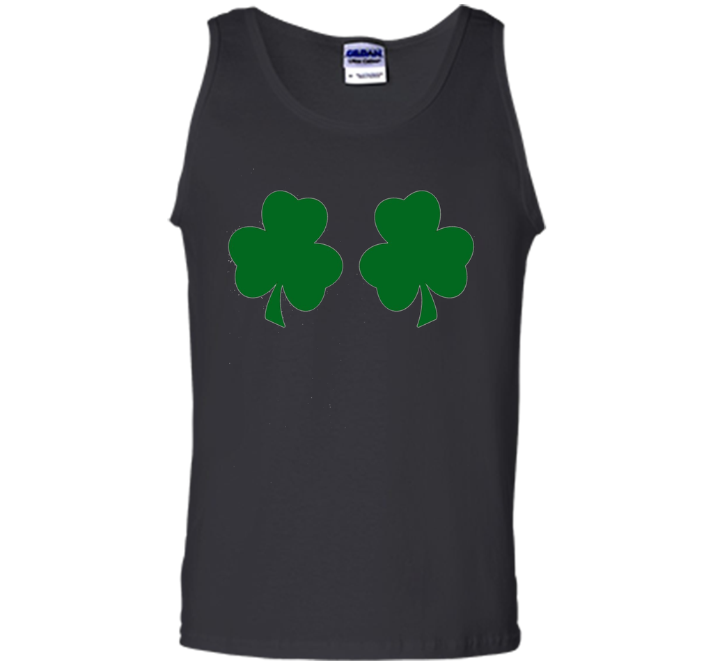 Irish Shamrock Boobs Funny St. Paddy's Day T-shirt