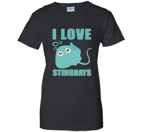 CUTE I LOVE STINGRAYS T-SHIRT Funny Zoo and Animal Gift