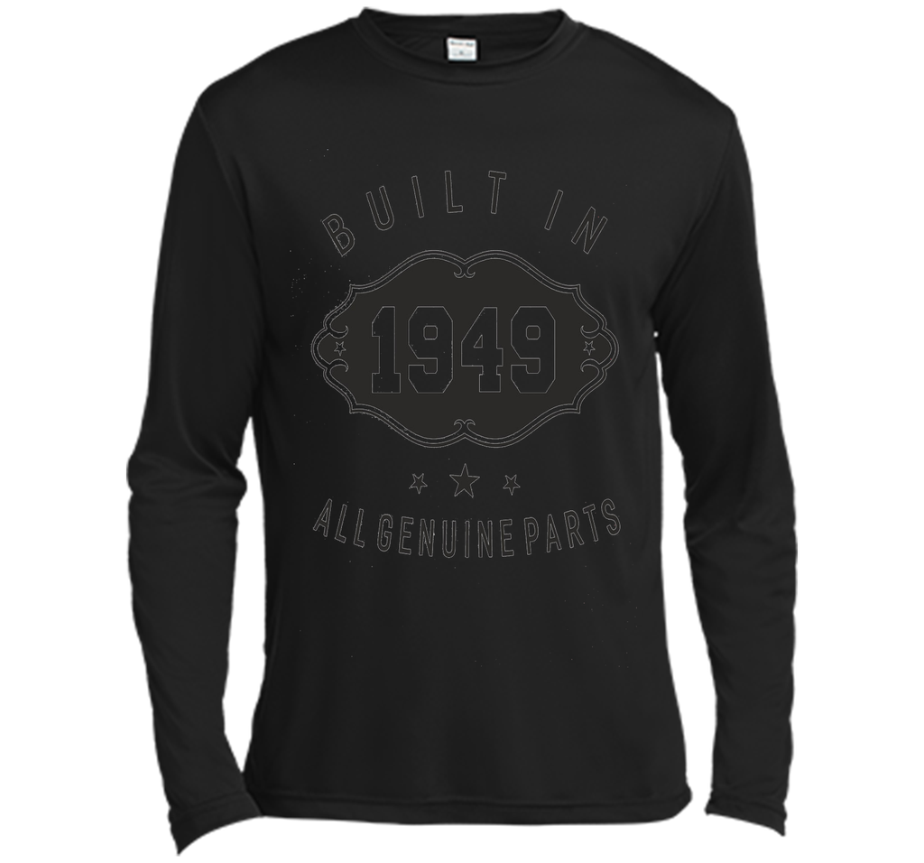 Built In 1949 All Genuine Parts Birthday Gift Unisex T-Shirt