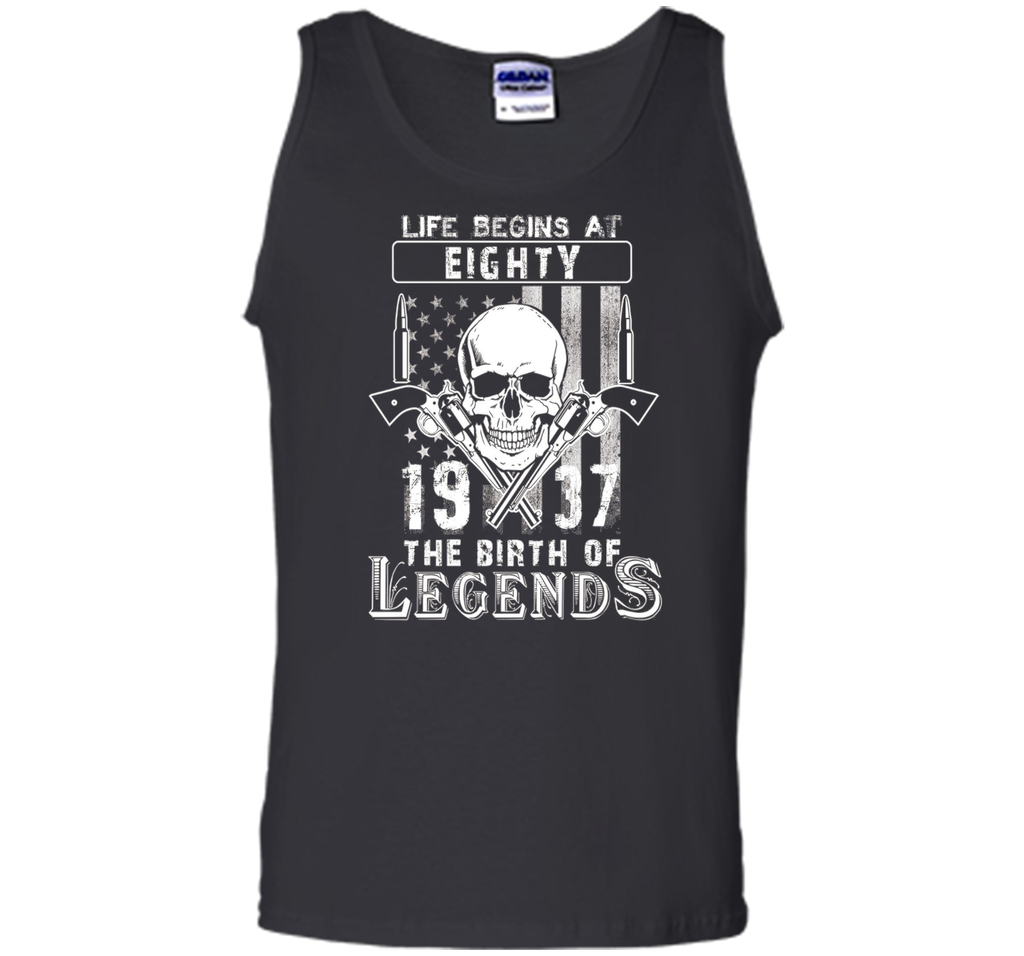 Life Begins At Eighty-1937 The Birth Of Legends t-shirt