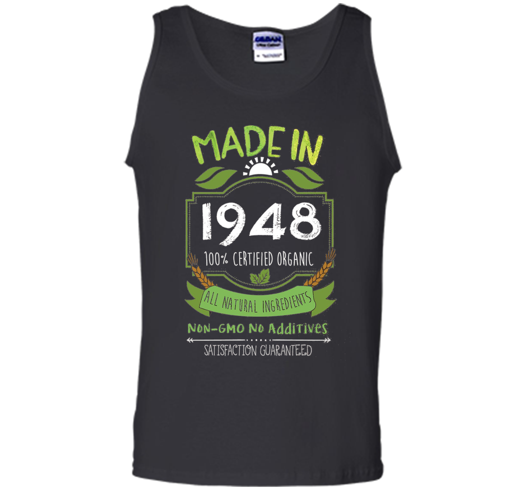 Made In 1948 Organic 68th Birthday 68 Years Old Gift T-Shirt