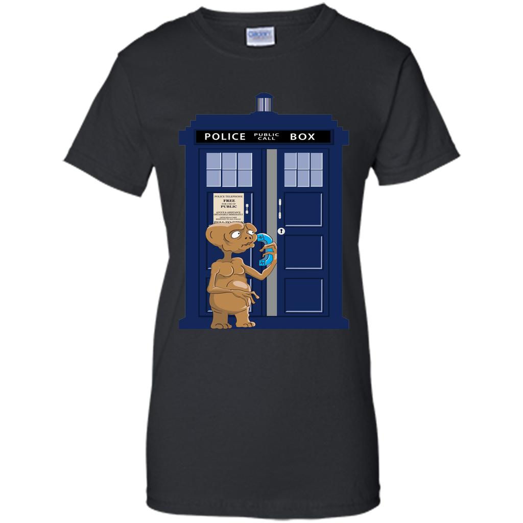 E.T. Phone Home-Cartoon graphic T-Shirt