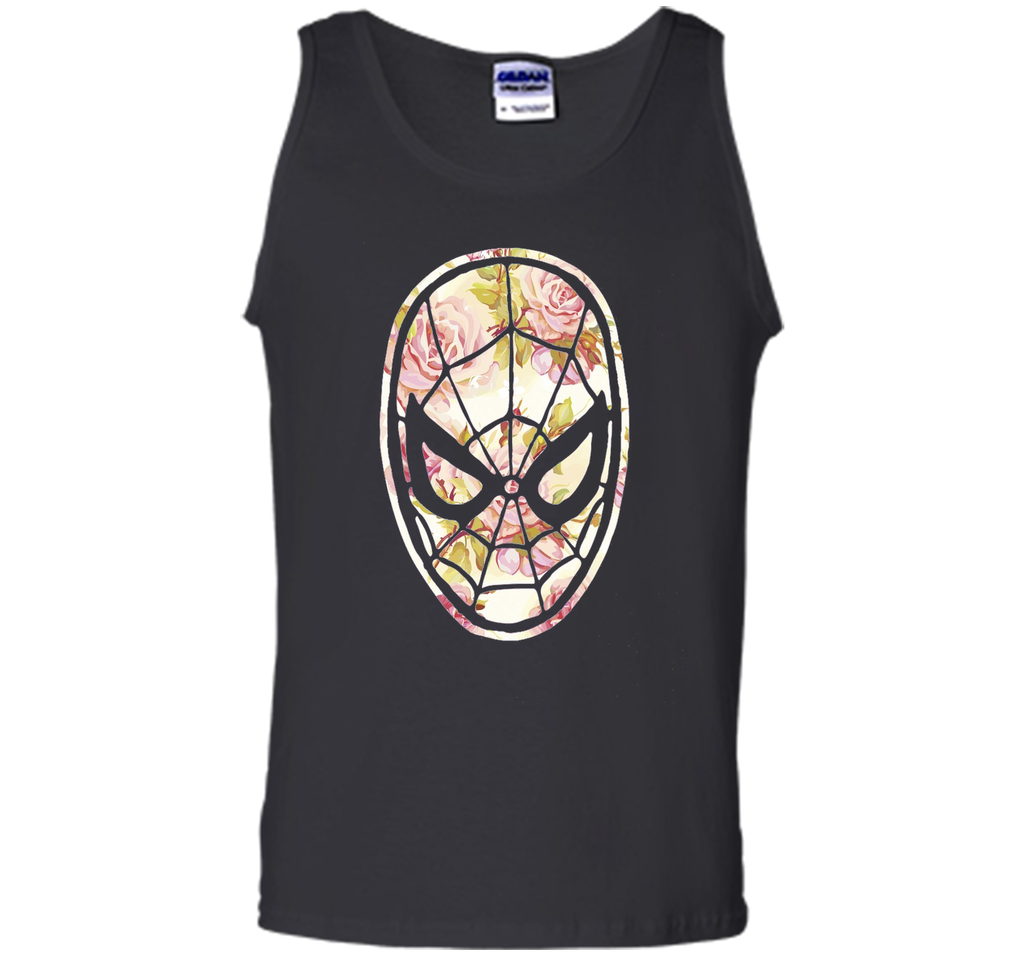 Spider-Man Floral Print Graphic T-Shirt