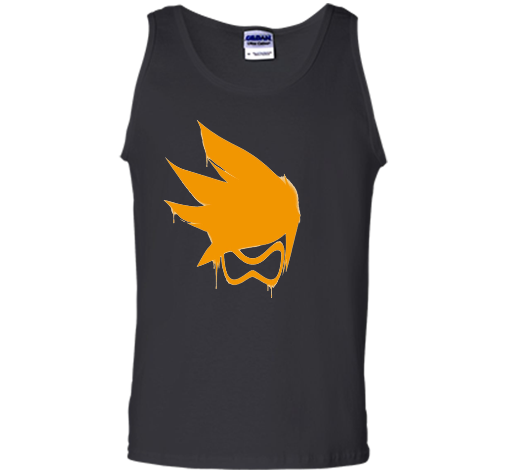 Overwatch Tracer Orange Spray Tee Shirt