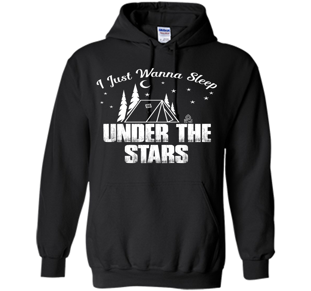I Wanna Sleep Under The Stars Camping T-Shirt