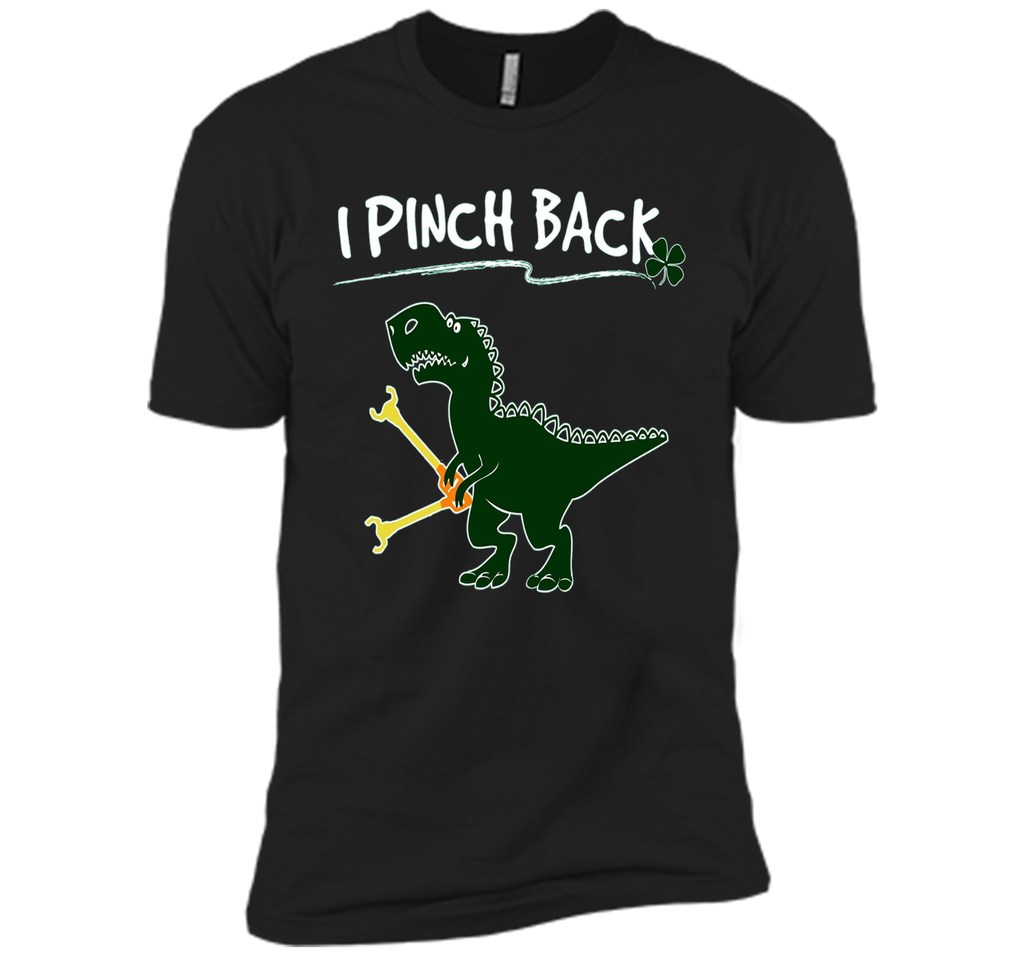 I Pinch Back Dinosaur Tshirt - Kids St Patricks Day Shirts