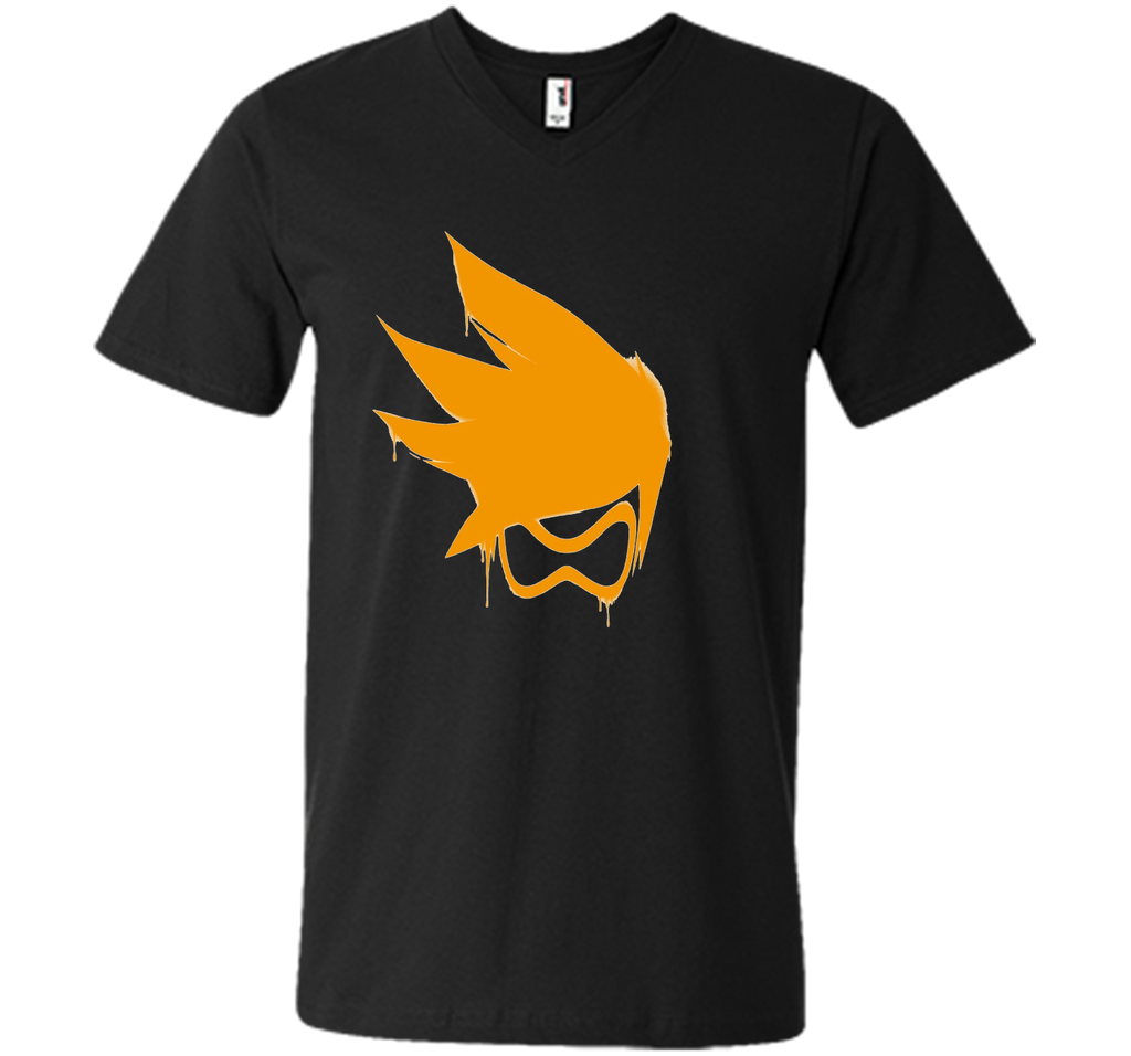Overwatch Tracer Orange Spray Tee Shirt