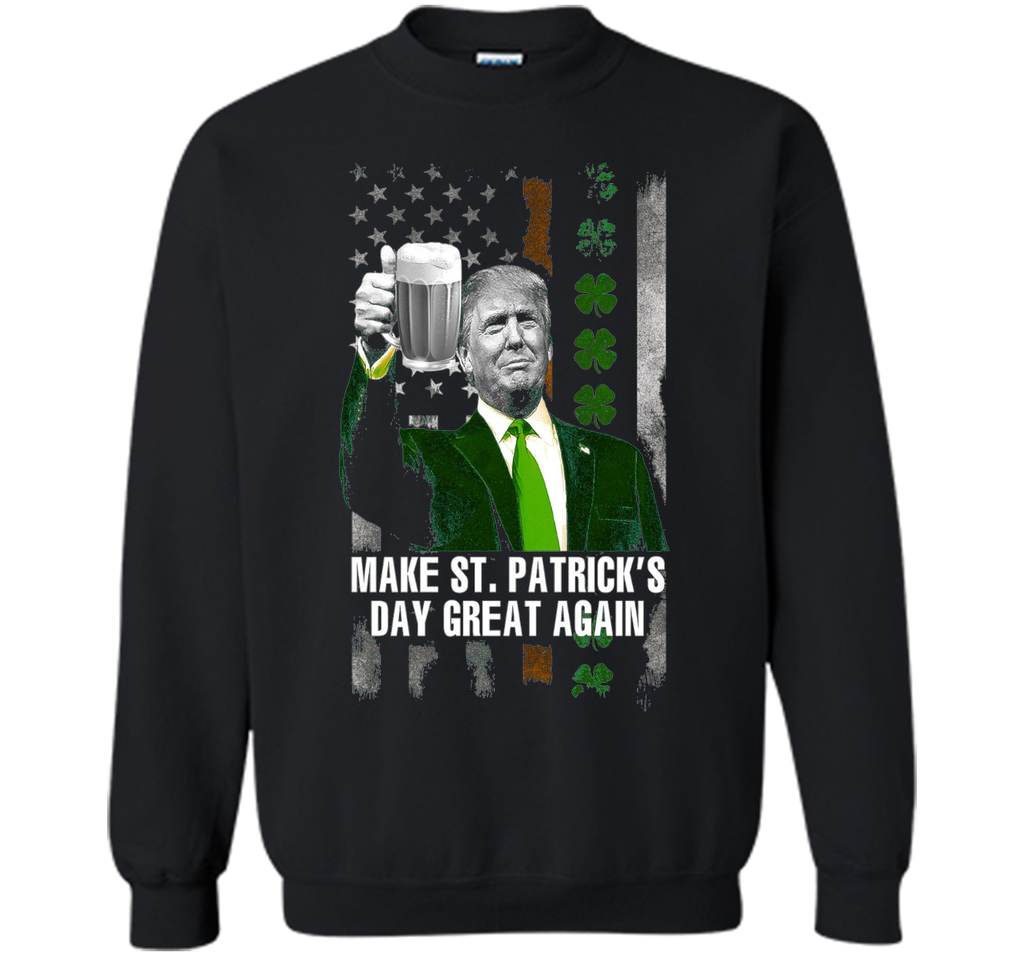 Make St patricks day great again Trump Shirt
