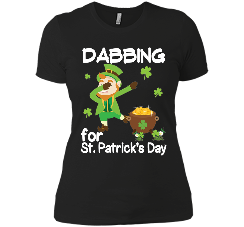 Leprechaun Dab Dabbing for St Patrick Day Pot of Gold Tshirt