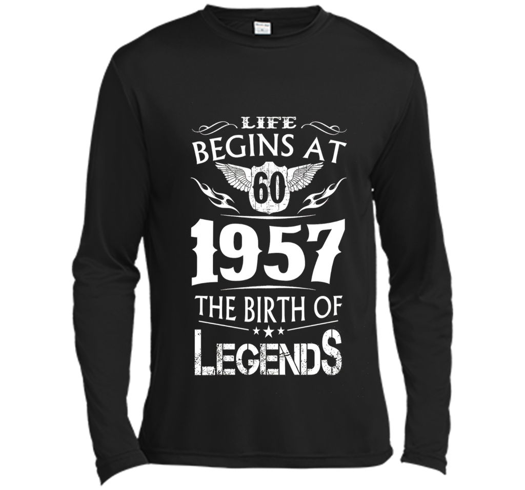 Life Begins At 60 1957 The Birth Of Legends shirt